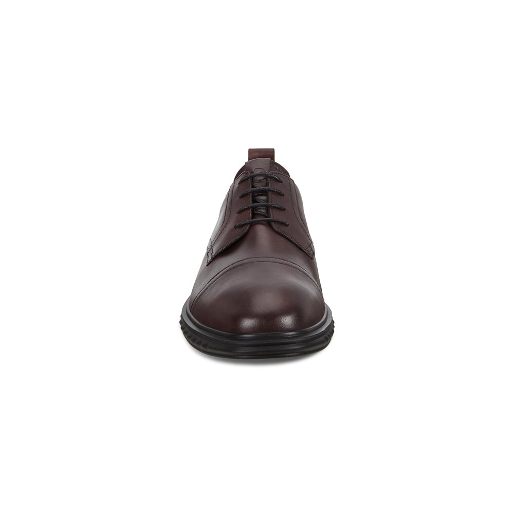 ECCO Mens Dress Shoes Brown - St.1 Hybrid Lite - KPX-134275